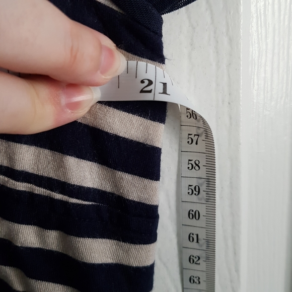 ☀️ Striped Layered Short Sleeve Top - Picture 6 of 8